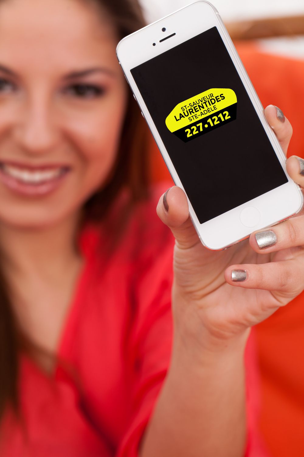 application taxi des Laurentides